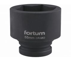 Kľúč nástrčný rázový, 55mm, 3/4”, FORTUM