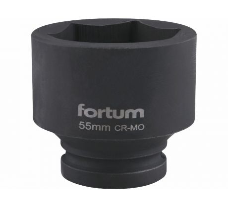 Kľúč nástrčný rázový, 55mm, 3/4”, FORTUM
