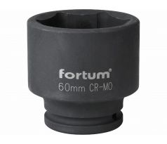 Kľúč nástrčný rázový, 60mm, 3/4”, FORTUM