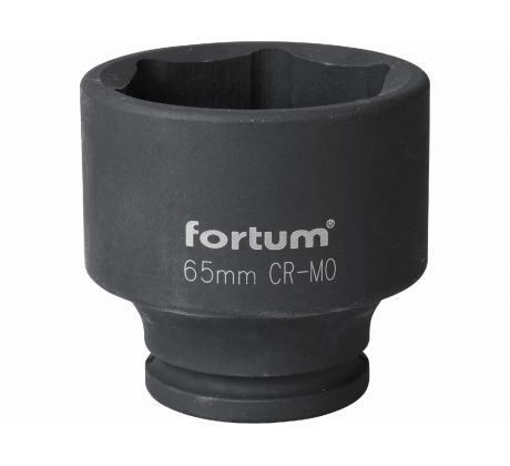 Kľúč nástrčný rázový, 65mm, 3/4”, FORTUM