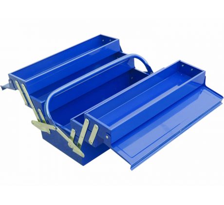 Box na náradie kovový 400x200x200mm, 5-dielny, EXTOL CRAFT