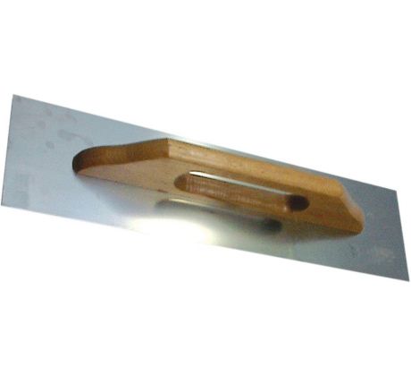 Hladidlo antikorové, drevená rukoväť, 480x130mm