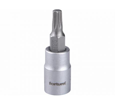 Hlavica zástrčná TORX, TX25, 1/4”, FORTUM