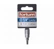 Hlavica zástrčná TORX, TX25, 1/4”, FORTUM