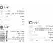 Sada nástrčných a zástrčných kľúčov, 1/4", 1/2", 75ks, EXTOL PREMIUM
