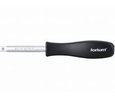 Nadstavec s rukoväťou, 1/4”, dĺžka 150mm, FORTUM