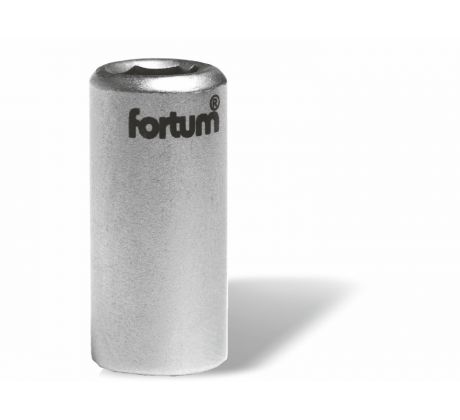 Adaptér na bity, štvorhran 1/4” na vonkajší šesťhran 1/4”, FORTUM