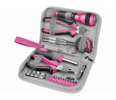 Sada náradia, 23-dielna sada, vyšívané textilné puzdro EXTOL LADY