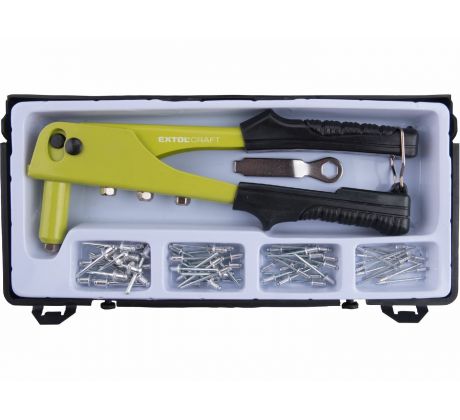 Kliešte nitovacie oceľové, 255mm, Ø2,4-3,2-4,0-4,8mm, EXTOL CRAFT