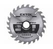 Kotúč pílový s SK plátkami, ø184x3,2x30mm, 24z, EXTOL PREMIUM