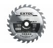 Kotúč pílový s SK plátkami, ø185x3,2x20mm, 24z, EXTOL PREMIUM