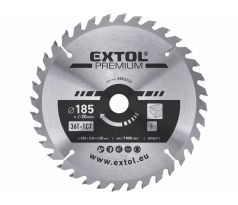 Kotúč pílový s SK plátkami, ø185x3,2x20mm, 36z, EXTOL PREMIUM