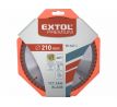 Kotúč pílový s SK plátkami, Ø210x3,2x30mm, 60z, EXTOL PREMIUM