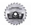 Kotúč pílový s SK plátkami, Ø250x3,2x30mm, 24z, EXTOL PREMIUM