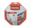 Kotúč pílový s SK plátkami, Ø250x3,2x30mm, 24z, EXTOL PREMIUM