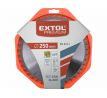 Kotúč pílový s SK plátkami, Ø250x3,2x30mm, 40z, EXTOL PREMIUM