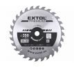 Kotúč pílový s SK plátkami, Ø350x3,5x30mm, 28z, EXTOL PREMIUM