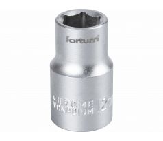 Kľúč nástrčný, 12mm, 1/2”, FORTUM