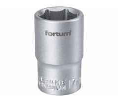 Kľúč nástrčný, 17mm, 1/2”, FORTUM