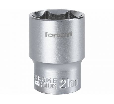 Kľúč nástrčný, 21mm, 1/2”, FORTUM