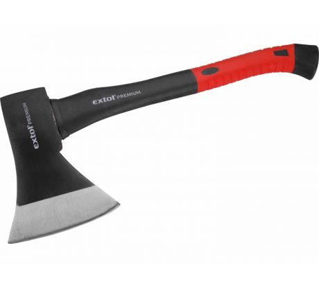 Sekera sklolaminátová pogumovaná násada, 600g, 360mm, EXTOL PREMIUM