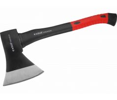 Sekera sklolaminátová pogumovaná násada, 800g, 370mm, EXTOL PREMIUM