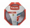 Kotúč pílový s SK plátkami, Ø350x3,5x30mm, 54z, EXTOL PREMIUM