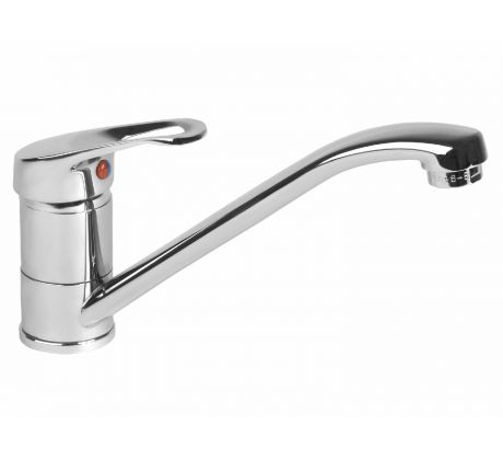 Batéria stojanková umývadlová / drezová, rameno 220mm, 35mm, chróm, VITTORIA