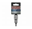 Hlavica zástrčná HEX, HX 5,  1/2”, FORTUM