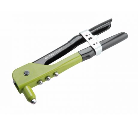 Kliešte nitovacie oceľové, 255mm, Ø2,4-3,2-4,0-4,8mm, EXTOL CRAFT