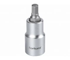 Hlavica zástrčná HEX, HX 7,  1/2”, FORTUM