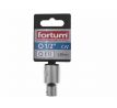 Kľúč nástrčný TORX, E12, 1/2”, FORTUM