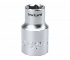 Kľúč nástrčný TORX, E14, 1/2”, FORTUM