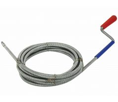 Pružina kanalizačná pochrómovaná ''krtko'' 5m, Ø6mm, EXTOL PREMIUM