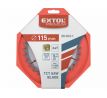 Kotúč pílový s SK plátkami, ø140x2,8x16mm, 30z, EXTOL PREMIUM