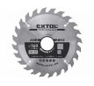 Kotúč pílový s SK plátkami, ø160x2,8x30mm, 24z, EXTOL PREMIUM