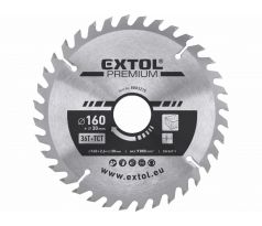 Kotúč pílový s SK plátkami, ø160x2,8x30mm, 36z, EXTOL PREMIUM