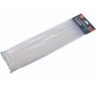 Pásky sťahovacie biele, 3,6x280mm, 100ks, Ø70mm, 18kg, nylon PA66, EXTOL PREMIUM