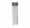 Pásky sťahovacie biele, 3,6x280mm, 100ks, Ø70mm, 18kg, nylon PA66, EXTOL PREMIUM