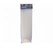 Pásky sťahovacie biele, 4,8x300mm, 100ks, Ø82mm, 22kg, nylon PA66, EXTOL PREMIUM