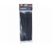 Pásky sťahovacie čierne, 3,6x200mm, 100ks, Ø50mm, 18kg, nylon PA66, EXTOL PREMIUM