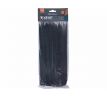 Pásky sťahovacie čierne, 4,8x250mm, 100ks, Ø65mm, 22kg, nylon PA66, EXTOL PREMIUM