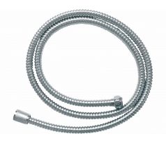 Hadica sprchová antikorová dvojzámková, 1,8m, chróm, FRESHHH