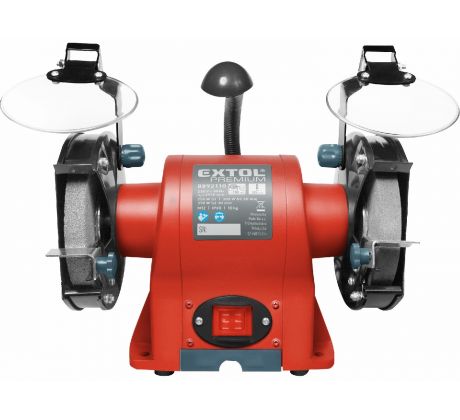 Brúska dvojkotúčová, príkon 350W, kotúč 150mm, EXTOL PREMIUM