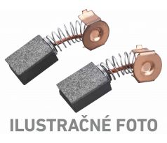 Uhlíky 2ks, 9x6x6mm, pre vibračnú brúsku 8894001, EXTOL PREMIUM