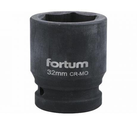 Kľúč nástrčný rázový, 32mm, 3/4”, FORTUM