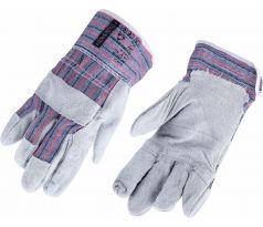 Rukavice koža/látka, 10"-10,5", EXTOL PREMIUM