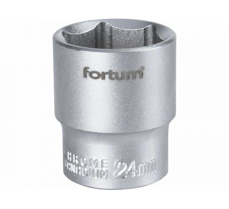 Kľúč nástrčný, 24mm, 1/2”, FORTUM