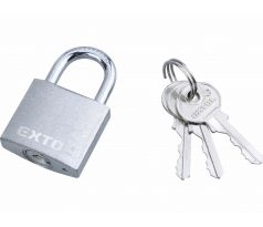 Zámok visací liatinový, 3 kľúče, 32mm, EXTOL CRAFT