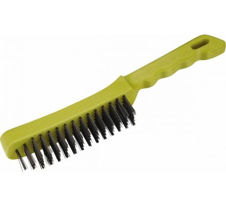 Kefa ručná oceľová, 5-radová, 275mm, plastová rukoväť, EXTOL CRAFT